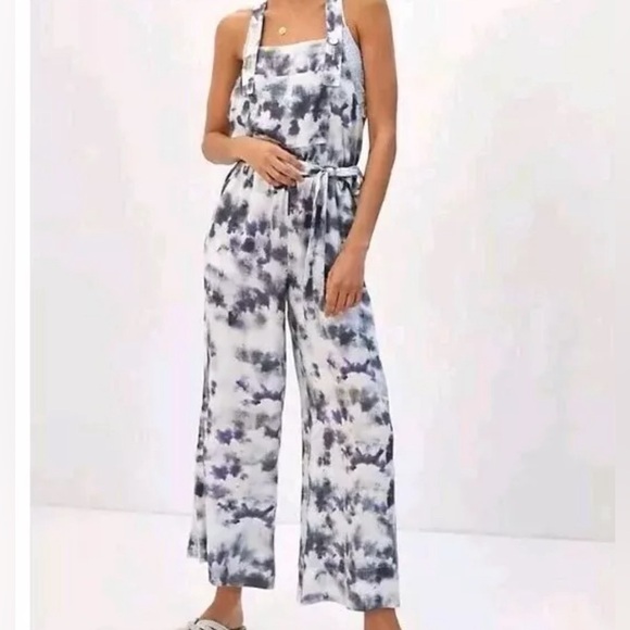 CLOTH & STONE by Anthropology Blue Tie Dye Boho size xs - Picture 1 of 5